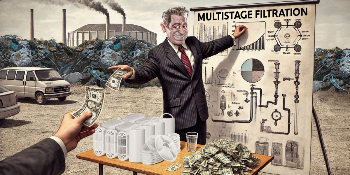 Greedy Man sells filters