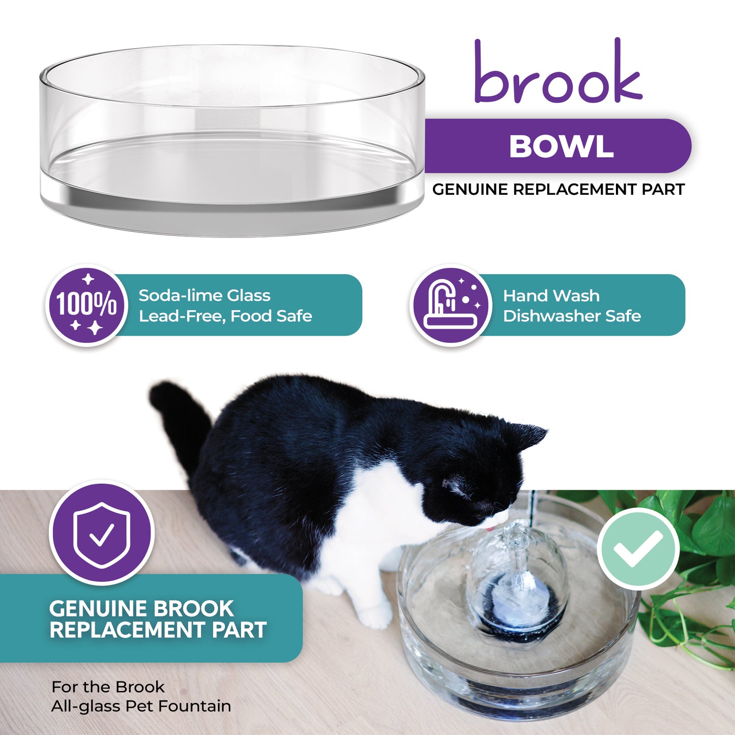 Glass Bowl Replacement Part