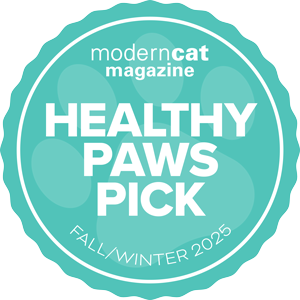 Modern Cat magazine Healthy Paws Pick, Fall/Winter 2025