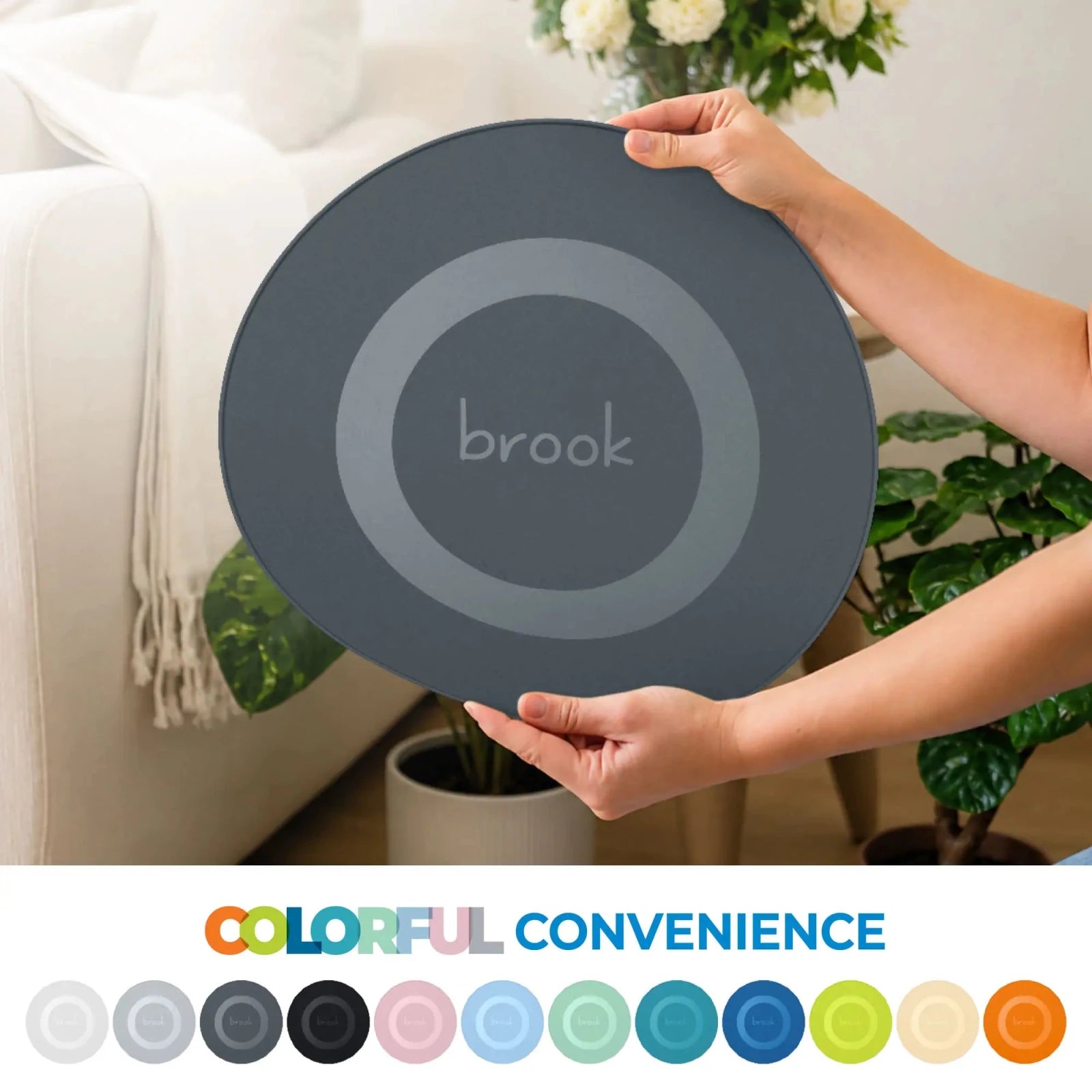 Brook Splash Mat – Silicone Mat for Glass Cat & Dog Fountains - Brook