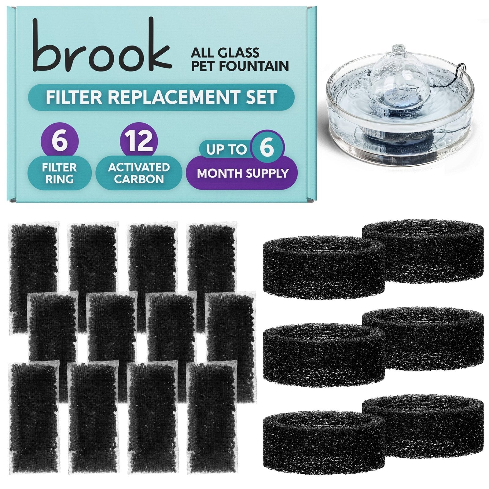 Filter Replacement Set 3-6 Months - Brook