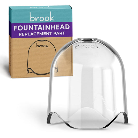 Glass Fountainhead Replacement Part - Brook